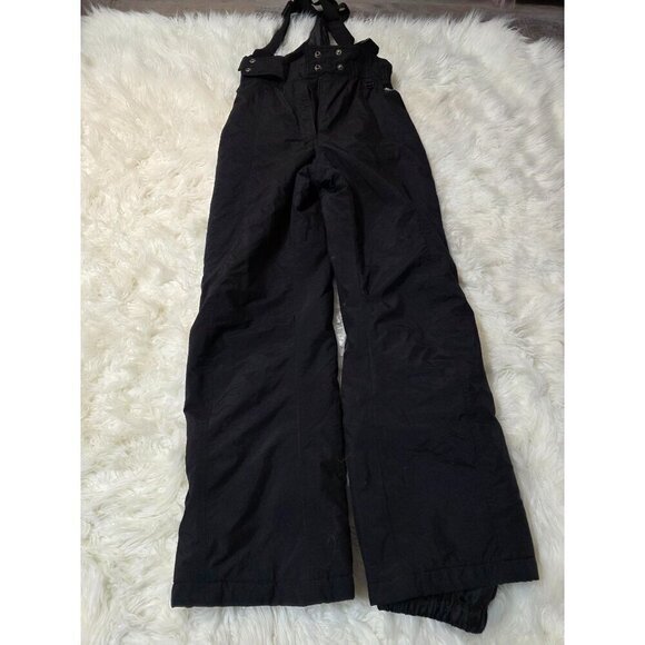 PACTECH LADIES MEDIUM BLACK snow SKI BIBS 36" HIPS NEW 29" inseam nice pair!! - Picture 13 of 13